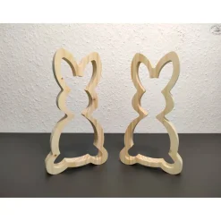 Osterhase / Hase aus Fichtenholz