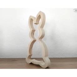 Osterhase / Hase aus Fichtenholz