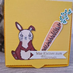 Osterhase / Ostern / Möhren / Ostergeschenk Verpackung mit Möhren / Möhren Geschenkverpackung Ostern