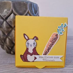 Osterhase / Ostern / Möhren / Ostergeschenk Verpackung mit Möhren / Möhren Geschenkverpackung Ostern