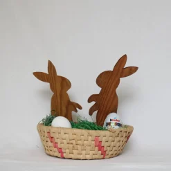 Osterhase, Altholzdekoration, Osterdekoration