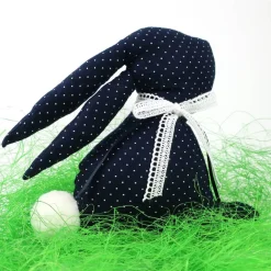 Osterhase aus Stoff - schöne Deko für Ostern - Stoffhase für das Osternest - Osterdeko