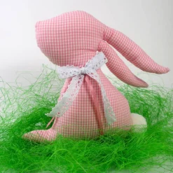 Osterhase aus Stoff - schöne Deko für Ostern - Stoffhase für das Osternest - Osterdeko