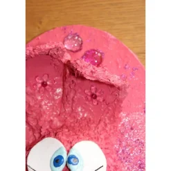 Osterhase BLÜMCHEN-HASE Ostergeschenk Kunst Skulptur Künstler-Figur Osterdeko