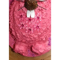 Osterhase BLÜMCHEN-HASE Ostergeschenk Kunst Skulptur Künstler-Figur Osterdeko