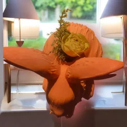 Osterhase Blumenvase – Umweltfreundliche Hasen-Vase aus PLA zum Selbstbemalen