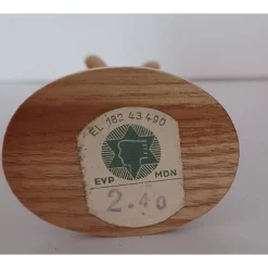 Osterhase bringt die Eier – 80 Jahre Handarbeit aus dem Erzgebirge DDR, 5x3 cm, H=7,5 cm