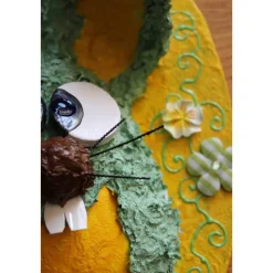 Osterhase FRÜHLINGS-HÄSCHEN Ostergeschenk für die Wand Osterdekoration Hase für die Wand auf Keilrahmen