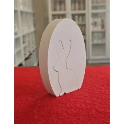 Osterhase im Osterei - Aufsteller - Osterdekoration - Zweiteilig -