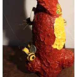 Osterhase IMKER handgefertigte Künstler-Figur Osterdeko Geschenk zu Ostern Geldgeschenk