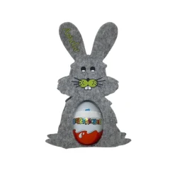 Osterhase mit namen aus Filz Ü-Ei halter eierhalter oster geschenk personalisiert osterei hell