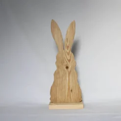 Osterhase, Osterdekoration, Holzhase