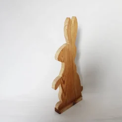 Osterhase, Ostergeschenk, Osterdekoration, Holzhasen, Osterhasen aus Holz,