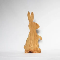 Osterhase, Ostergeschenk, Osterdekoration, Holzhasen, Osterhasen aus Holz,