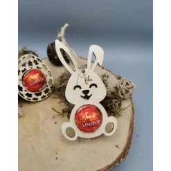 Osterhase Personalisiert, Mitbringsel Geschenkidee, Kleines Geschenk, Ostern Osteranhänger, Holzanhänger Osterfest