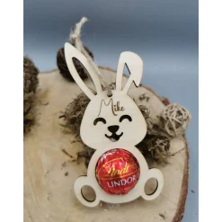 Osterhase Personalisiert, Mitbringsel Geschenkidee, Kleines Geschenk, Ostern Osteranhänger, Holzanhänger Osterfest