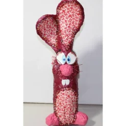 Osterhase ROSI OSTERHASE Kunst Skulptur Künstler-Figur Osterdeko Geldgeschenk Upcycling