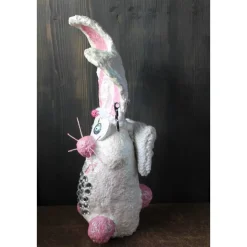 Osterhase SCHNEEHASERL handgefertigte Künstler-Figur Osterdeko Geldgeschenk zu Ostern Osterhase Frühlingsdekoration