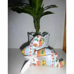 Osterhase, Stoffhase, Dekoration Ostern, nachhaltig, Unikat