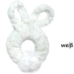 Osterhase zum Aufhängen – Handgemachte Osterdeko in Wunschfarbe für Osterstrauß & Fenster