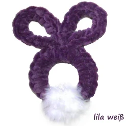 Osterhase zum Aufhängen – Wunschfarbe – Gehäkelte Osterdeko aus Holzringen – Handarbeit