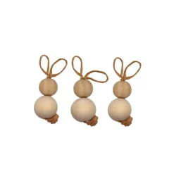 Osterhasen aus Holz Bastelset