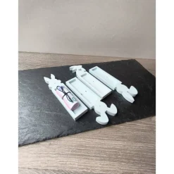 Osterhasen Geldgeschenk Halter aus Profiplast – Geschenkset inkl. Karte & Beutel, verschiedene Modelle & Farben