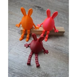 Osterhasen Kantensitzer /Osterhase mit Wackelbeinen / Deko / Kleiner Osterhasel / Geschenkidee