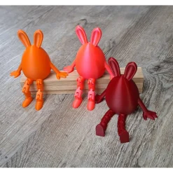 Osterhasen Kantensitzer /Osterhase mit Wackelbeinen / Deko / Kleiner Osterhasel / Geschenkidee