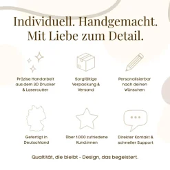 Osterhasen Karte Set 3–12 Stk | Hasenpost Osterkarte Kraftpapier | Frohe Ostern | Ostergeschenk Mitbringsel