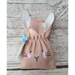 Osterhasen Säckchen für Geldgeschenke ~ Ostersäckchen Braun ~ Ostern ~ Deko ~ Früh