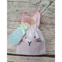 Osterhasen Säckchen für Geldgeschenke ~ Ostersäckchen Weiss ~ Ostern ~ Deko ~ Früh