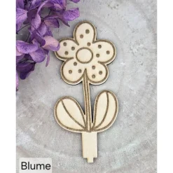 Osterhasen- Stecker "Frühlingsgrüsse" -Dein handgefertigtes Deko- Set aus Holz