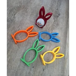 Osterhasen-Ü-Ei-Halter / Hasendeko / Hasenserviettenring / Ostergeschenk