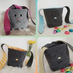 Osterhasenkörbchen Osterkörbchen Osternest Hasenkörbchen Ostern