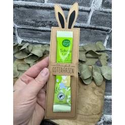 Osterhasen-Verpackung Kraftpapier I Schokoladen Verpackung I Handgeschnitten I Ostern