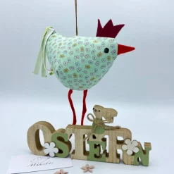Osterhuhn ca. 10x15 cm, Vogel ,Hängedeko, Osterdeko, Ostergeschenk
