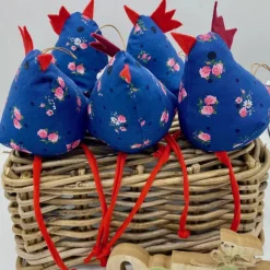 Osterhuhn ca. 10x15 cm, Vogel ,Hängedeko, Osterdeko, Ostergeschenk