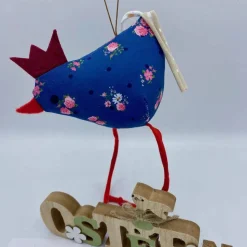 Osterhuhn ca. 10x15 cm, Vogel ,Hängedeko, Osterdeko, Ostergeschenk