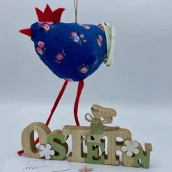 Osterhuhn ca. 10x15 cm, Vogel ,Hängedeko, Osterdeko, Ostergeschenk