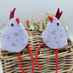 Osterhuhn ca. 10x15 cm, Vogel ,Hängedeko, Osterdeko, Ostergeschenk