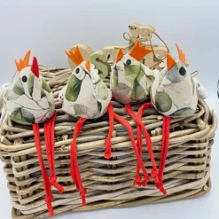 Osterhuhn ca.7x10cm, Vogel ,Hängedeko, Osterdeko, Ostergeschenk,