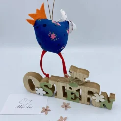 Osterhuhn ca.7x10cm, Vogel ,Hängedeko, Osterdeko, Ostergeschenk,
