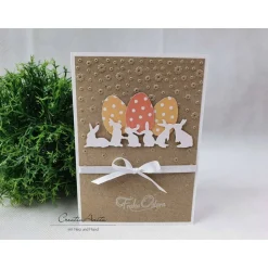 Osterkarte - Grußkarte Natur-Bunt