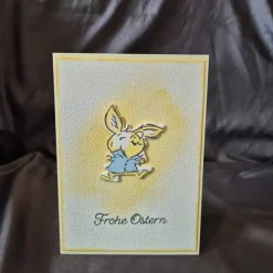 Osterkarte / lustiger Osterhase / Frohe Ostern Spruch / humorvolle Ostergrüße / Ostergrußkarte / Ostern / Geschenk