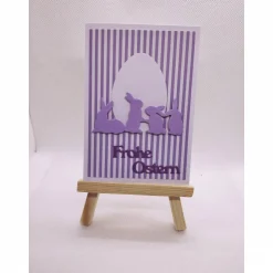 Osterkarte - Minikarte A7 - "Hasenbande"