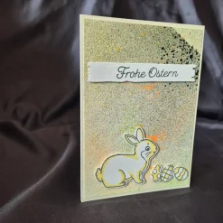 Osterkarte / Osterhase / Frohe Ostern / Grußkarte Ostern / Ostern Geschenke / Geschenkidee