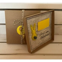 OSTERKARTE AUS FILZ, Geldgeschenk, Geschenkbox, Gutscheinbox, ... Gutschein, ...OSTERN...OSTERHASE...