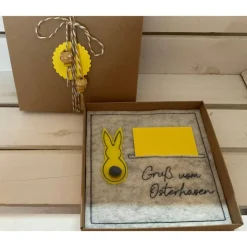 OSTERKARTE AUS FILZ, Geldgeschenk, Geschenkbox, Gutscheinbox, ... Gutschein, ...OSTERN...OSTERHASE...