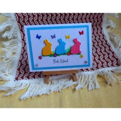 Osterkarte,Frohe  Ostern,